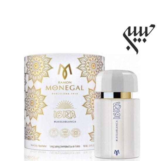 RAMON MONEGAL Ibiza #Isla Blanca Edt 100ml Women and Men رامون مونگال ایبیزا ایسلا بلانکا مشترک بانوان و اقایان ادوتویلت - Image 2